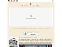 Tablet Screenshot of hotelrampratap.com